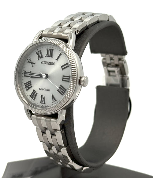 Citizen Classic Coin Edge 29 MM Stainless Steel Ladies Watch, EM1050-56A