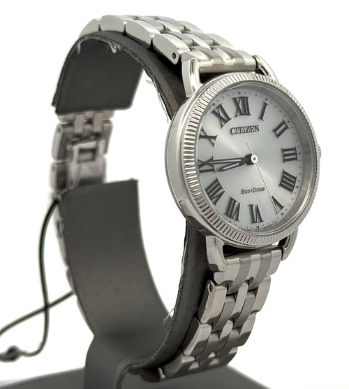 Citizen Classic Coin Edge 29 MM Stainless Steel Ladies Watch, EM1050-56A