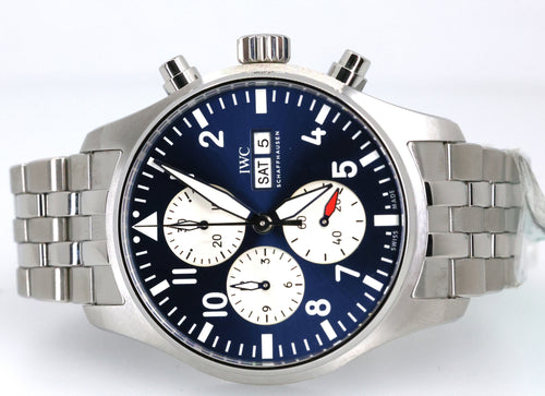 IWC Pilot's Watch Chronograph Laureus Watch 43mm - IW378010, Box/Card, S16959