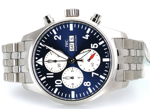 IWC Pilot's Watch Chronograph Laureus Watch 43mm - IW378010, Box/Card, S16959