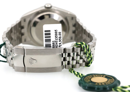 Rolex Datejust 36mm Steel & White Gold 126234-0020 Mother-of-pearl Dial,(Pre-owned)