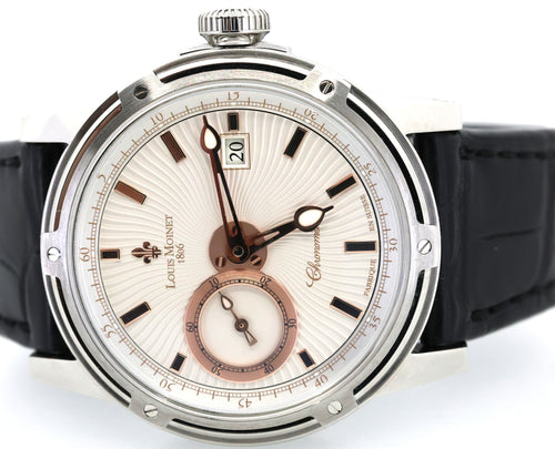 Louis Moinet Mecanograph 1806 LM55.10 Automatic Stainless Steel Watch (Pre-owned)