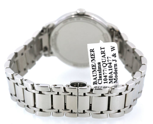 Baume Mercier Classima 10477 Quartz Watch, Date Display 31mm, S107701