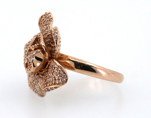 Pave Rose by EFFY Diamond Ring (1-1/8ct.t.w.) in 14k Rose Gold