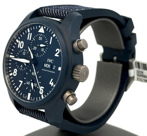 IWC Pilot's Watch Chronograph 41 TOP GUN Oceana - IW389404 - BLUE