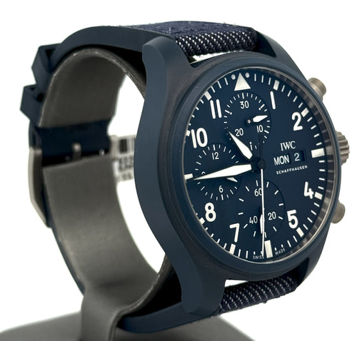 IWC Pilot's Watch Chronograph 41 TOP GUN Oceana - IW389404 - BLUE