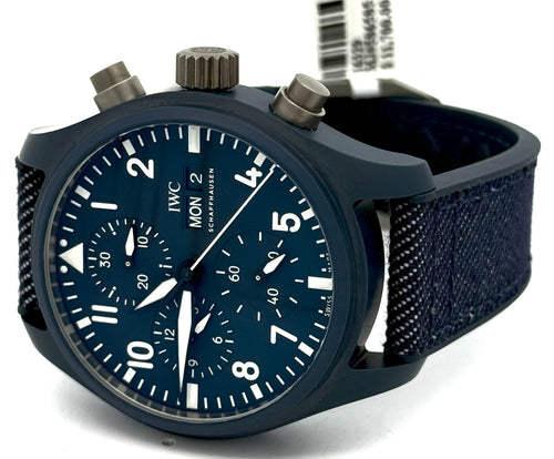IWC Pilot's Watch Chronograph 41 TOP GUN Oceana - IW389404 - BLUE