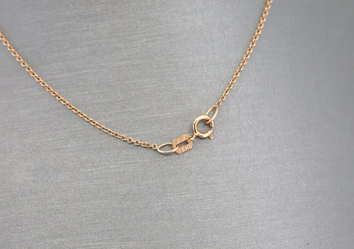 0.75CTW Diamond Rose Flower Pendant Necklace 14K Rose Gold 18" Cable Chain
