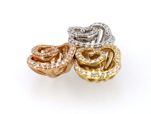 Roberto Coin Flower Diamond Pendant
