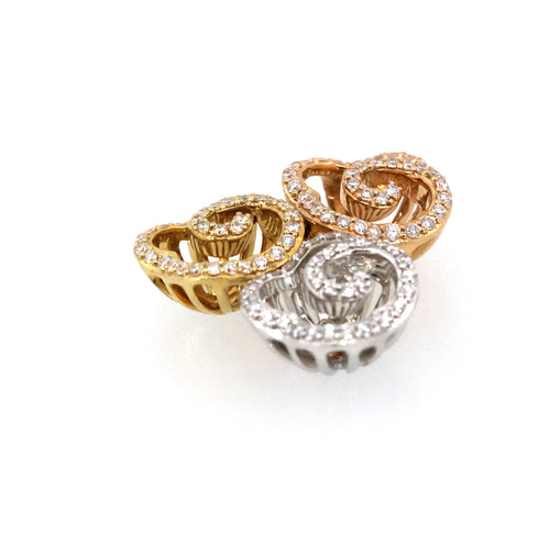 Roberto Coin Flower Diamond Pendant