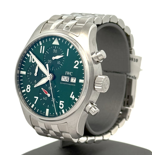 IWC PILOT’S WATCH CHRONOGRAPH 41MM - IW388104 - GREEN