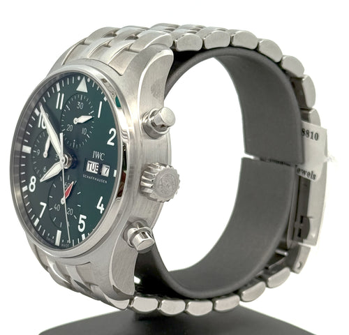 IWC PILOT’S WATCH CHRONOGRAPH 41MM - IW388104 - GREEN