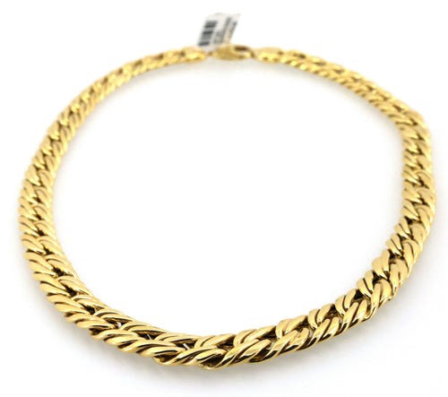14k Yellow Gold Ladies Fancy Necklace, 39.1g, 17", S107101