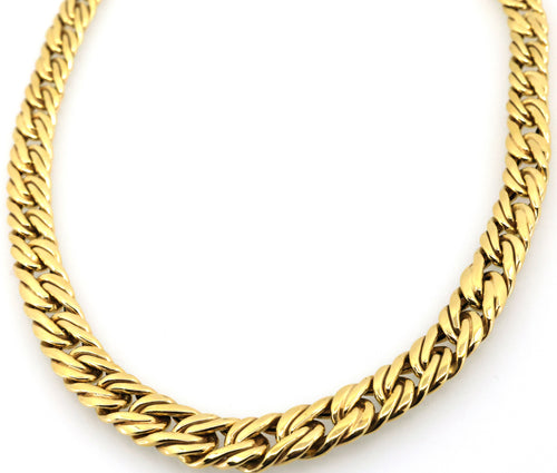 14k Yellow Gold Ladies Fancy Necklace, 39.1g, 17", S107101