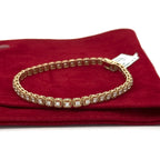 14k Yellow Gold 1.50 CT Diamond Tennis Bracelet, 7", 9.6gm, S105889