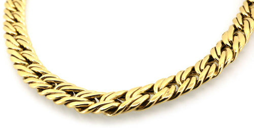 14k Yellow Gold Ladies Fancy Necklace, 39.1g, 17", S107101