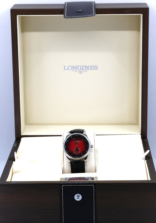 Longines Master Collection Year Of The Horse Edition Red Dial Watch, 42mm, L2.919.4.09.2, S16978