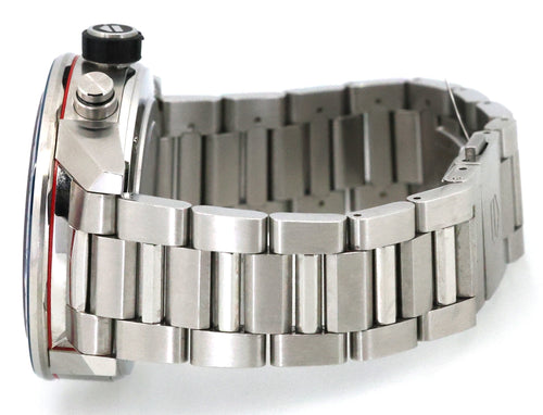 Tag Heuer Carrera Chronograph Twin-Time Automatic Black Skeleton Dial Stainless Steel Men's Watch CBG2A1Z.BA0658
