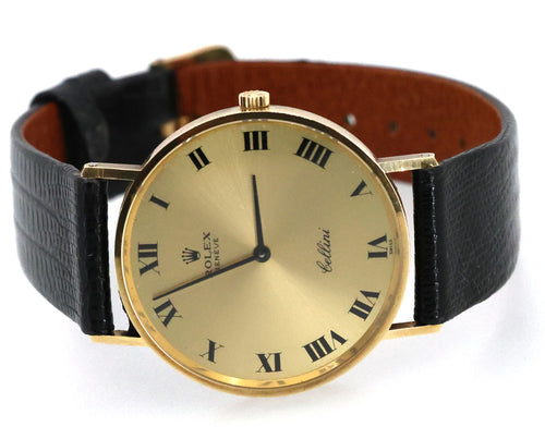 Rolex Cellini 3833 Manual Wind 14k Yellow Gold Watch 31mm ( Pre-owned)