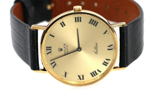 Rolex Cellini 3833 Manual Wind 14k Yellow Gold Watch 31mm ( Pre-owned)