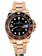 Rolex GMT-Master II 126715CHNR 'Root Beer' Rose Gold Black Dial 40mm, (Pre-owned)