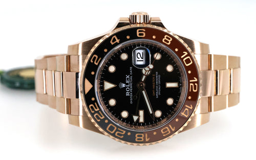 Rolex GMT-Master II 126715CHNR 'Root Beer' Rose Gold Black Dial 40mm, (Pre-owned)