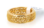 21k Yellow Gold Lady Wedding Band, 5.0gm, Size 7.25, S109048