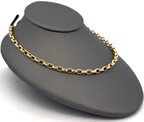 Roberto Coin 18k Yellow Gold Fine Gauge Square Link Chain 5310136AY170