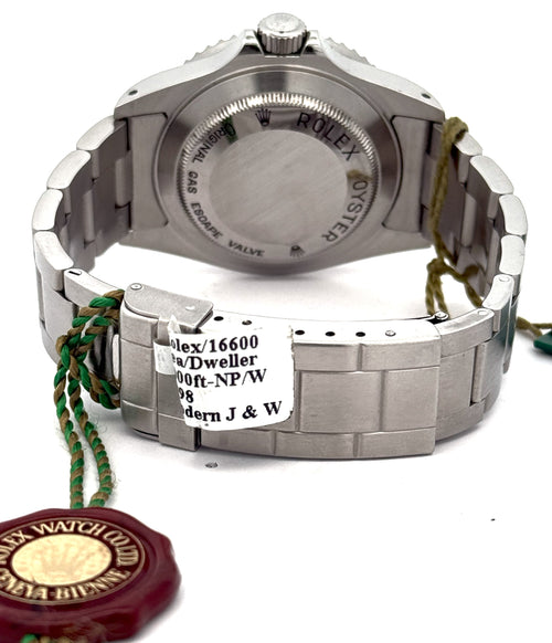Pre-owned Rolex Sea-Dweller 16600 - 40mm - Stainless Steal 4000ft, S106400