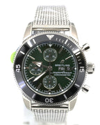 Breitling Superocean Heritage Chronograph Automatic Chronometer Green Dial A13313121L1A1, S16994