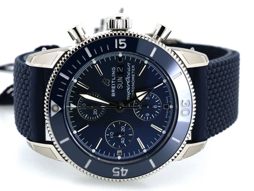Superocean Superocean Heritage Chronograph 44mm, A13313161C1S1, S16995