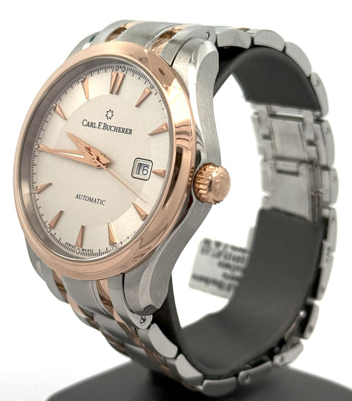Carl F. Bucherer Manero Autodate Automatic Silver Dial Men's Watch 00.10915.07.13.21 (Pre-owned)