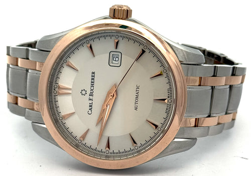 Carl F. Bucherer Manero Autodate Automatic Silver Dial Men's Watch 00.10915.07.13.21 (Pre-owned)