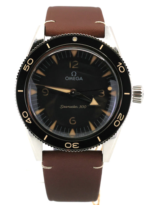 OMEGA Seamaster Automatic Chronometer Black Dial Men's Watch 234.32.41.21.01.001, S17023
