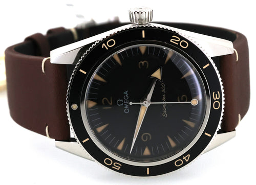OMEGA Seamaster Automatic Chronometer Black Dial Men's Watch 234.32.41.21.01.001, S17023