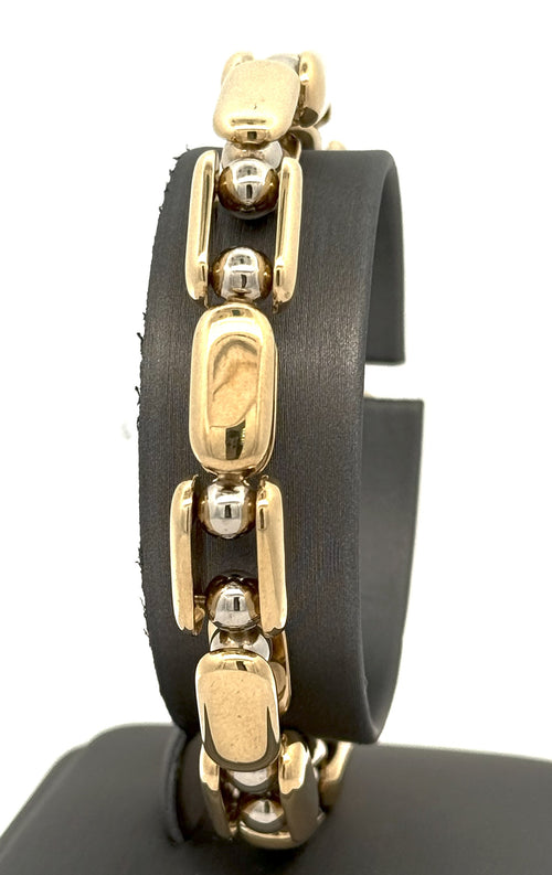 Sauro 18k Yellow Gold Men's Bracelet, S16651