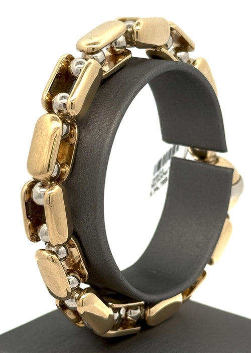 Sauro 18k Yellow Gold Men's Bracelet, S16651