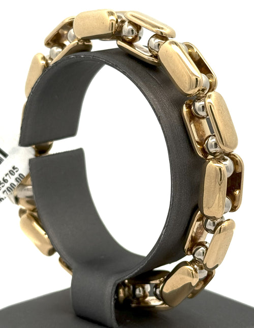 Sauro 18k Yellow Gold Men's Bracelet, S16651