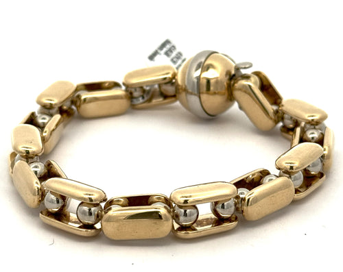Sauro 18k Yellow Gold Men's Bracelet, S16651