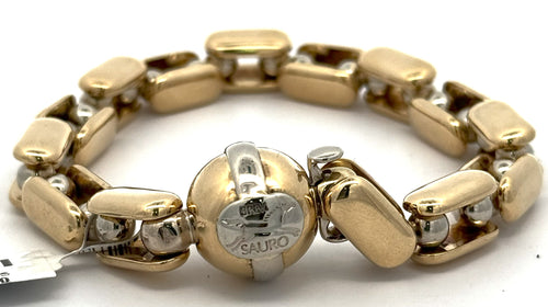 Sauro 18k Yellow Gold Men's Bracelet, S16651
