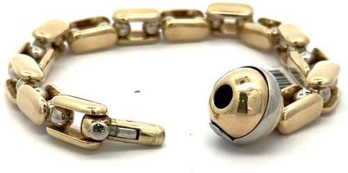 Sauro 18k Yellow Gold Men's Bracelet, S16651