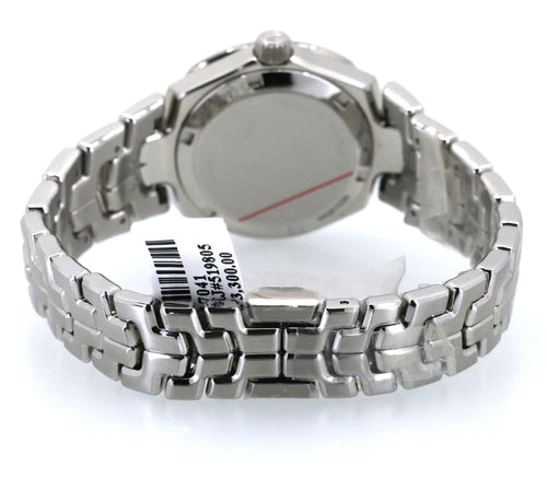 TAG Heuer LINK Date Quartz Mother-of-Pearl Diamond Dial Stainless Steel Watch 32mm, WBC1312.BA0600, S17041