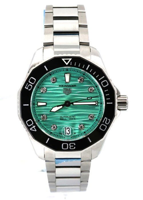 TAG Heuer AQUARACER Professional 300 Automatic Diamond Dial, 36mm WBP231K.BA0618, S17037
