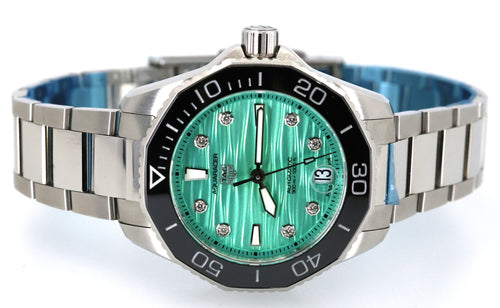TAG Heuer AQUARACER Professional 300 Automatic Diamond Dial, 36mm WBP231K.BA0618, S17037