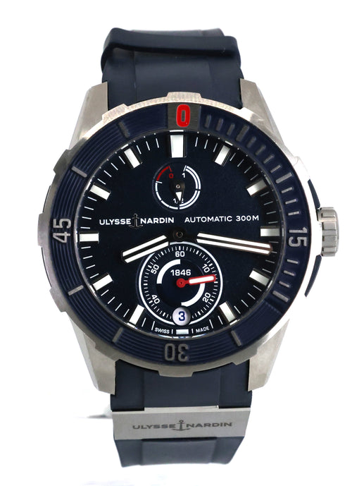 Ulysse Nardin 44mm Men's Watch, 1183-170-3/93, S109073 (Pre-owned)