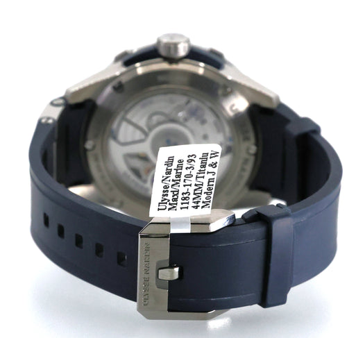 Ulysse Nardin 44mm Men's Watch, 1183-170-3/93, S109073 (Pre-owned)