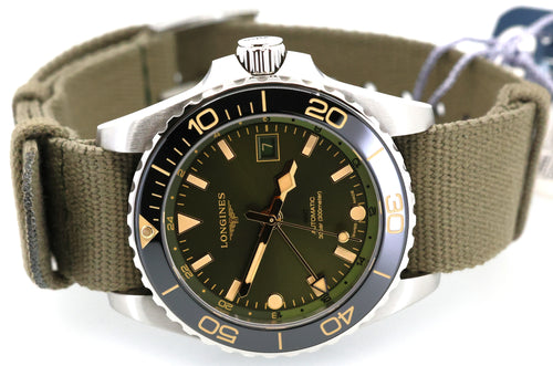 Longines HydroConquest GMT 41mm Men's Watch, L3.790.4.06.2, L37904062