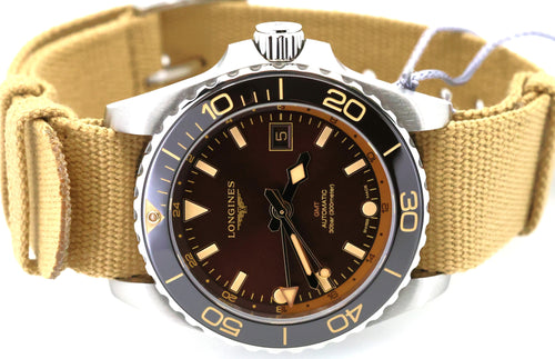 Longines HydroConquest GMT 41mm Men's Watch, L3.790.4.66.2, L37904662