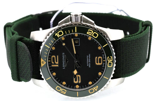 Longines HydroConquest GMT 41mm Men's Watch, L3.781.4.05.2, L37814052