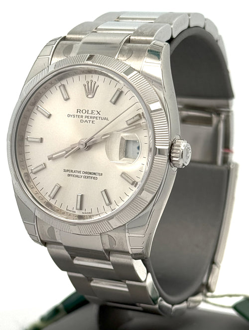 Pre-Owned Rolex Oyster Perpetual Date 34mm 115210 Watch, S105813